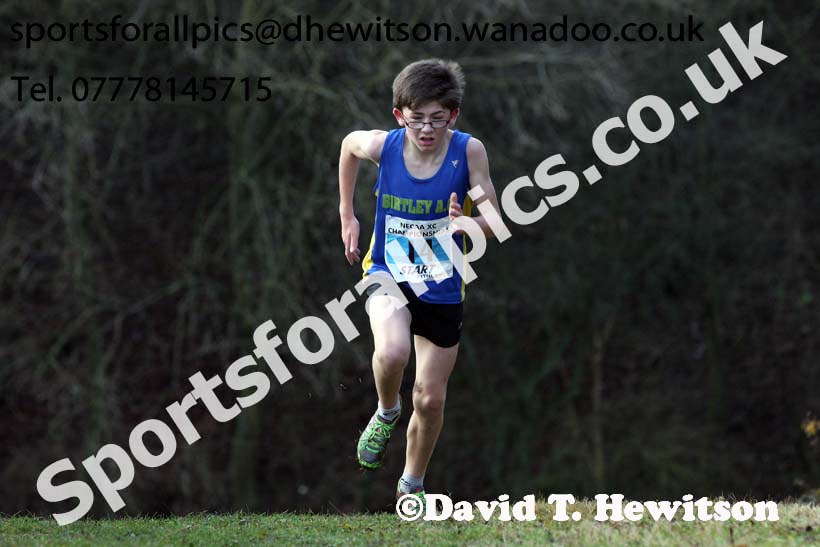 Boys under-13s North Eastern Cross Country, Aykley Heads, Durham. Photo: David T. Hewitson/Sports for All Pics